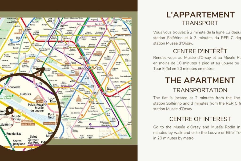 Musee D'Orsay-Saint Germain-Invalides-Famille Παρίσι Εξωτερικό φωτογραφία